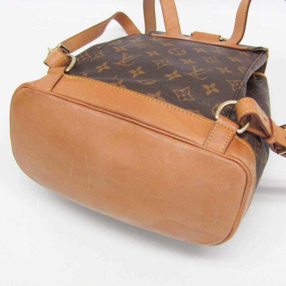 LOUIS VUITTON Brown Monogram Backpack - Picture 4 of 14